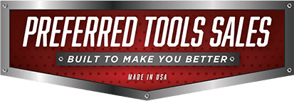 A red banner with the words " used tools " on it.