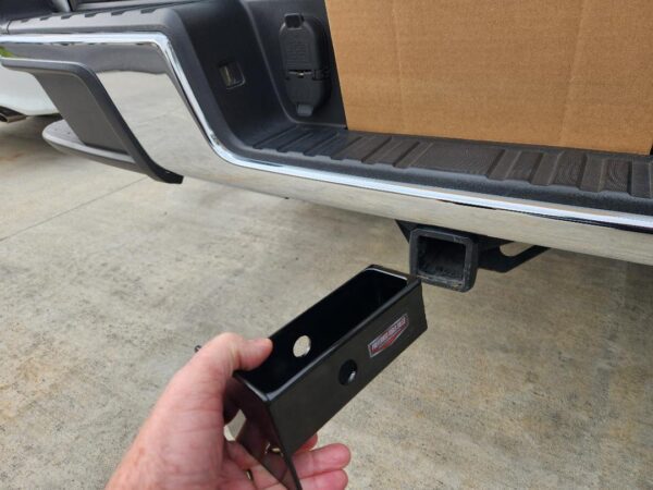 Preferred Tool Sales Hitch Vault turns a 2" tow hitch receiver into a secure, mobile vault or safe. - Image 5